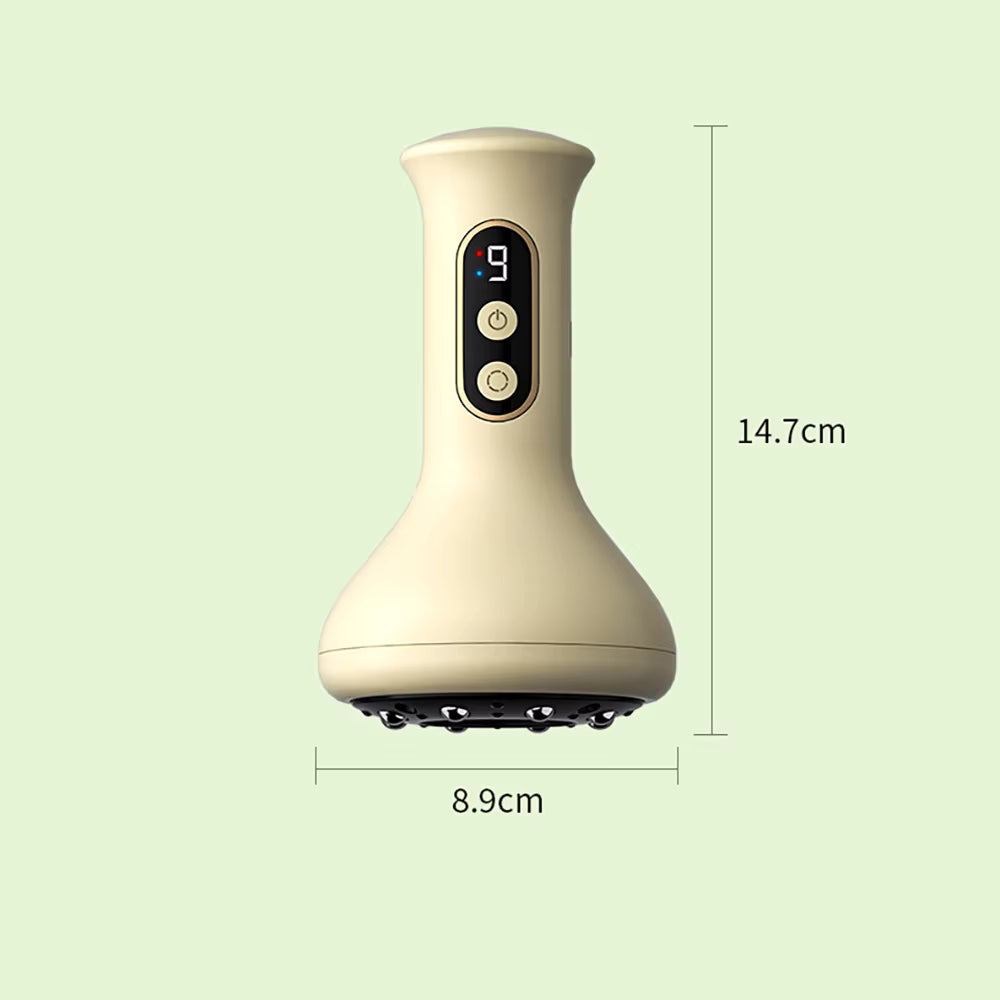 USB Rechargeable Handheld Abdominal & Body Guasha Cupping Massager