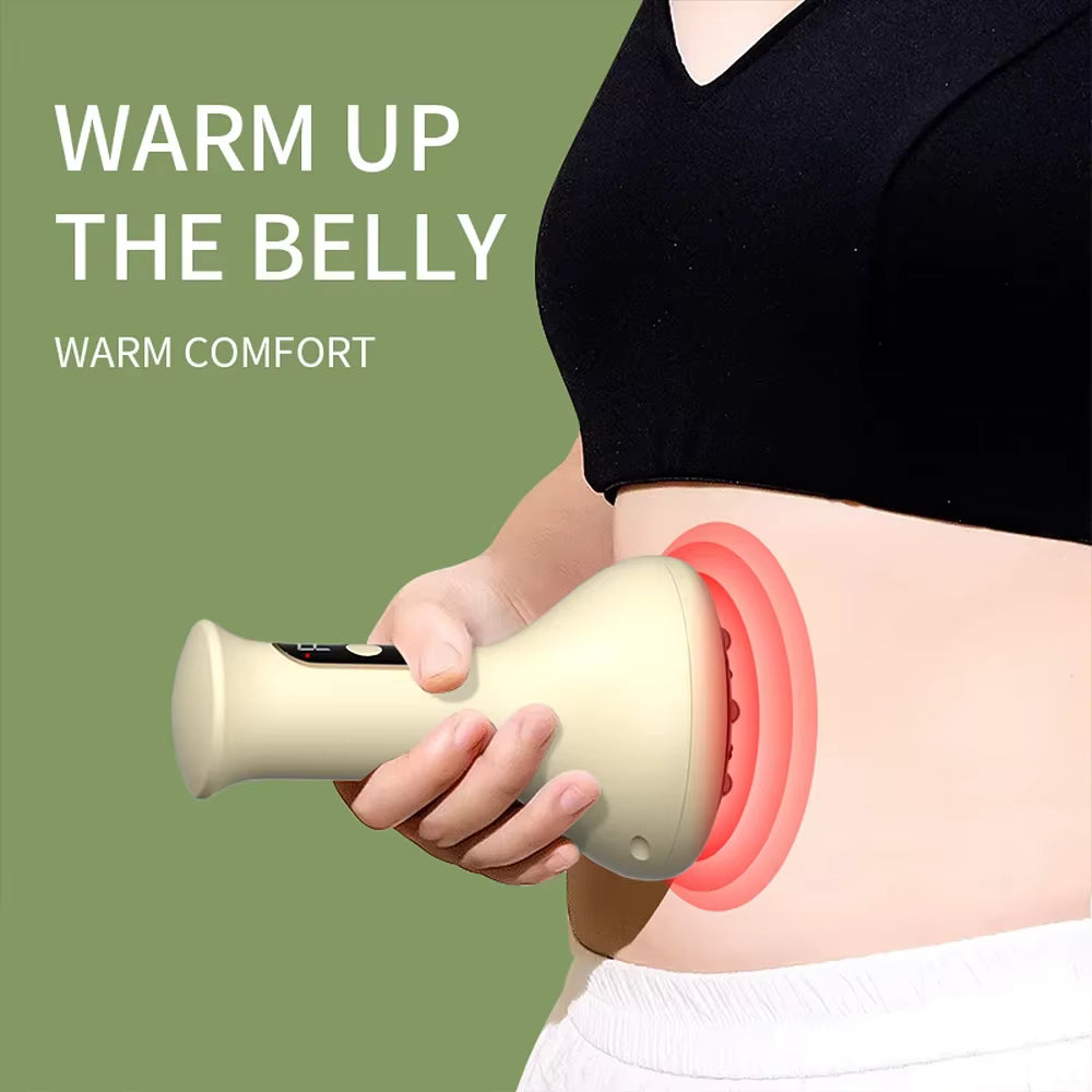 USB Rechargeable Handheld Abdominal & Body Guasha Cupping Massager