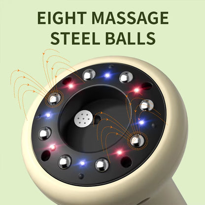 USB Rechargeable Handheld Abdominal & Body Guasha Cupping Massager
